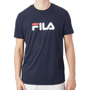 T-shirt Fila Logo Bleu Marine - Esprit Padel Shop