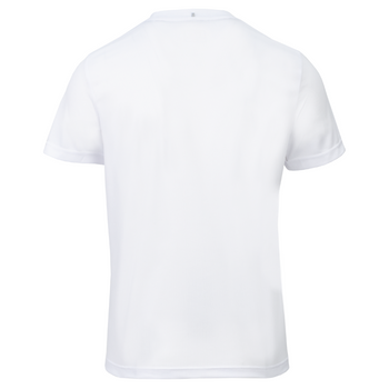 T-shirt Fila Logo Small Polyester Blanc - Esprit Padel Shop