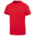 Camiseta Fila Logo Small Poliéster Roja