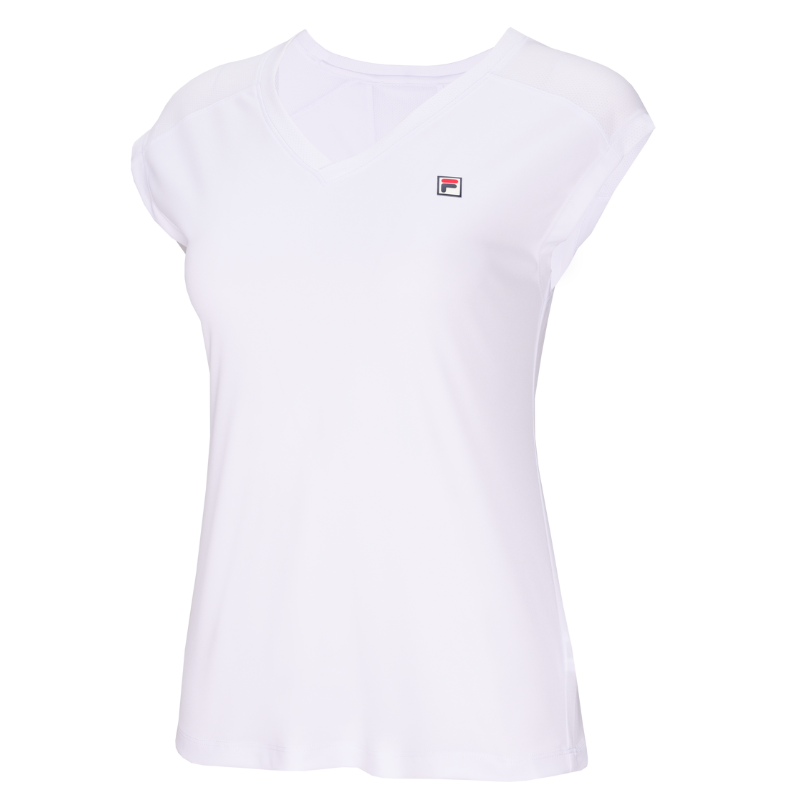 T-shirt Fila Maia Blanc Femme - Esprit Padel Shop