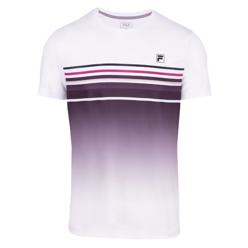 T-SHIRT FILA MIGUEL BLANC/VIOLET Esprit Padel Shop Vêtement de