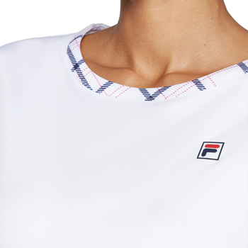 T-shirt Fila Yamila Blanc Femme - Esprit Padel Shop