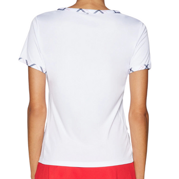 T-shirt Fila Yamila Blanc Femme - Esprit Padel Shop