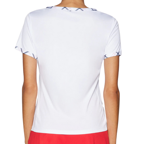 T-shirt Fila Yamila Blanc Femme - Esprit Padel Shop