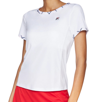 T-shirt Fila Yamila Blanc Femme - Esprit Padel Shop