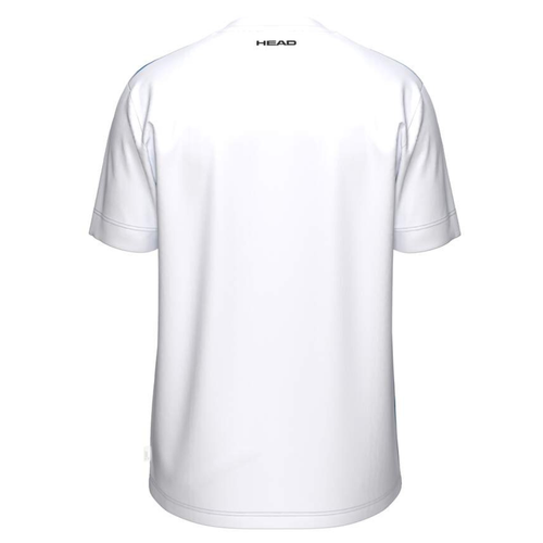 T-Shirt Head Topspin Blanc/Bleu Marine - Esprit Padel Shop