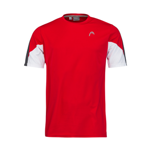 T-shirt Head Club 22 Tech Rouge Face - Esprit Padel Shop