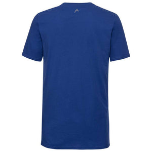 T-shirt Head Club Ivan Bleu Junior Dos - Esprit Padel Shop