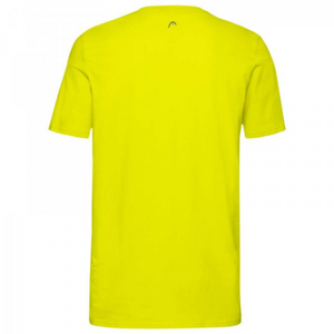 T-shirt Head Club Ivan Jaune Junior Dos - Esprit Padel Shop