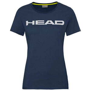 T-shirt Head Club Lucy Bleu Marine Femme Face - Esprit Padel Shop