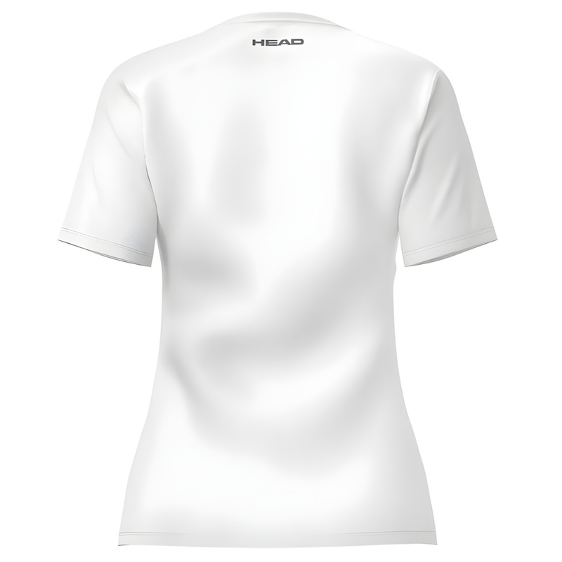 T-shirt Head Club Tech Blanc Femme - Esprit Padel Shop