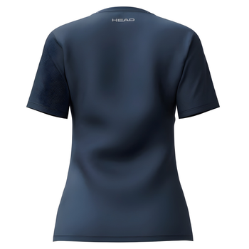 T-shirt Head Club Tech Bleu Marine Femme - Esprit Padel Shop