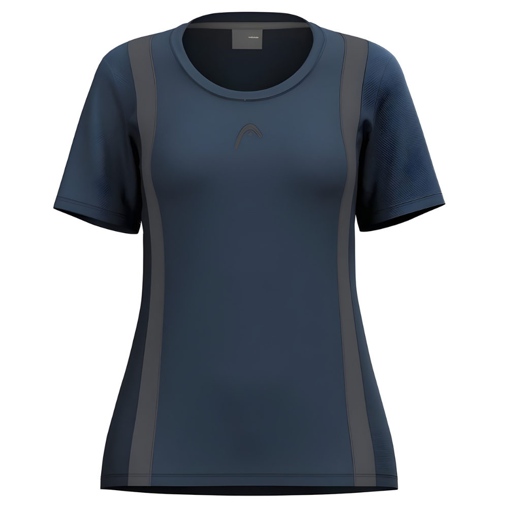 Maglia Head Club Tech Blu Marino Donna - Esprit Padel Shop