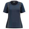 Camiseta Head Club Tech Azul Marino Mujer