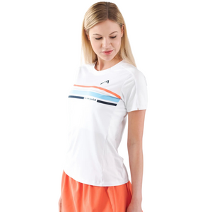 T-shirt Head Padel Tech Blanc Femme - Esprit Padel Shop