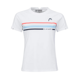 T-shirt Head Padel Tech Blanc Femme - Esprit Padel Shop