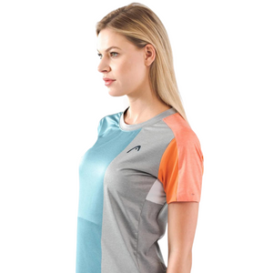 T-shirt Head Padel Tech Woman Bleu - Esprit Padel Shop