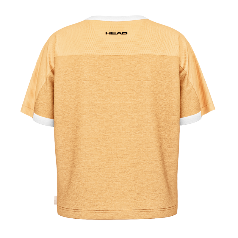 T-shirt Head Play Tech Orange Femme - Esprit Padel Shop
