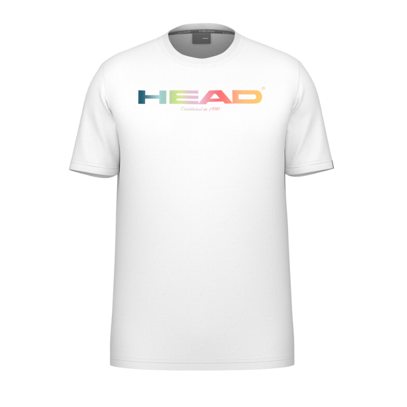 T-shirt Head Rainbow Blanc - Esprit Padel Shop