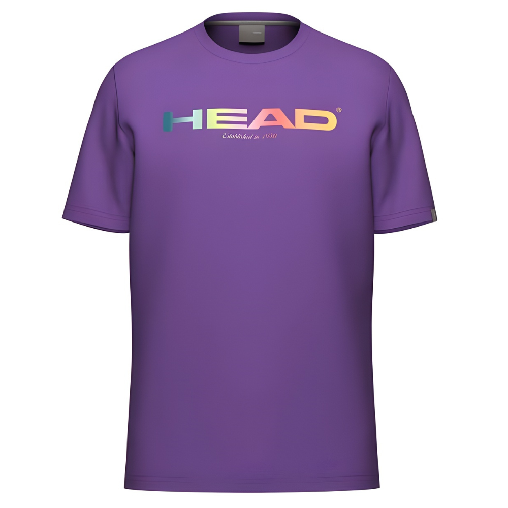 T-shirt Head Rainbow Purple Junior Boy - Esprit Padel Shop