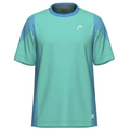 T-shirt Head Slice Vert/Bleu Junior Boy