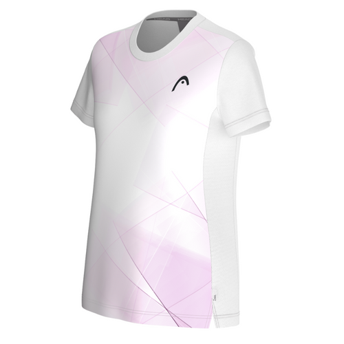 T-shirt Head Tie-Break Blanc/Rose Femme - Esprit Padel Shop