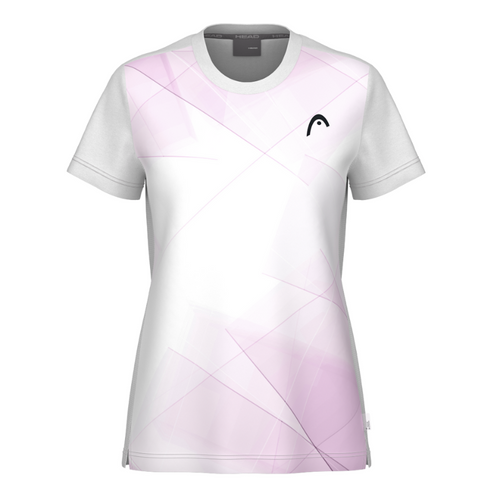 T-shirt Head Tie-Break Blanc/Rose Femme - Esprit Padel Shop