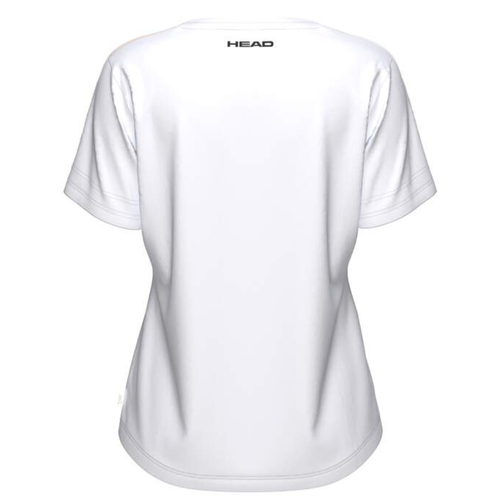 T-shirt Head Tie-Break ll Blanc/Rose Femme - Esprit Padel Shop