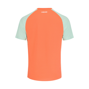 T-shirt Head Topspin Orange Dos - Esprit Padel Sho