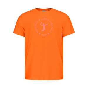 T-shirt Head We Are Padel Junior Orange - Esprit Padel Shop