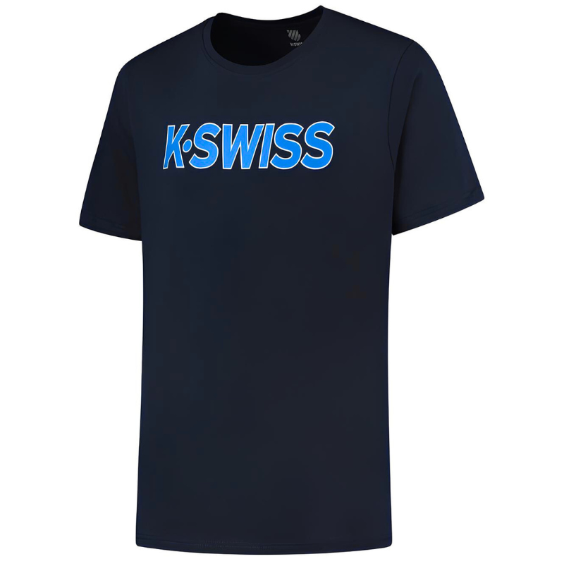 T-shirt K-Swiss Essentials Bleu Marine - Esprit Padel Shop