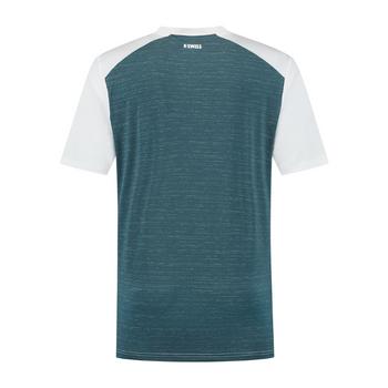T-shirt K-Swiss Hypercourt Mix Crew Blanc - Esprit Padel Shop