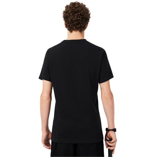 T-shirt Lacoste Noir - Esprit Padel Shop