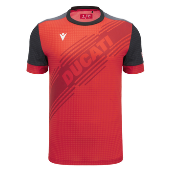 T-shirt Macron x Ducati Rouge - Esprit Padel Shop
