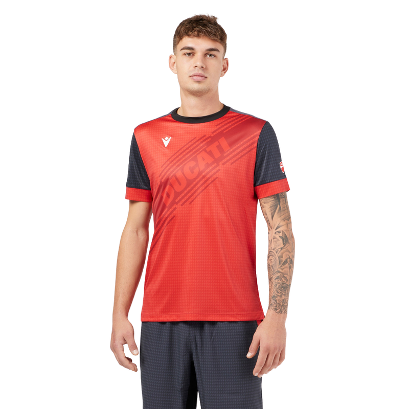 T-shirt Macron x Ducati Rouge - Esprit Padel Shop