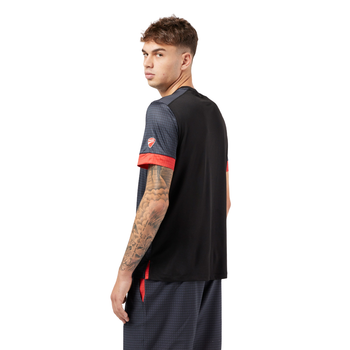 T-shirt Macron x Ducati Noir - Esprit Padel Shop