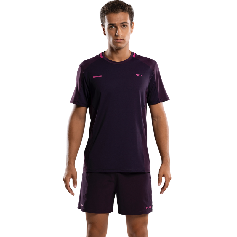 T-shirt Nox Pro Violet - Esprit Padel Shop
