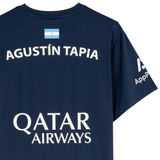 T-shirt Nox Replica Agustin Tapia AT10 Bleu Marine 2025 - Esprit Padel Shop