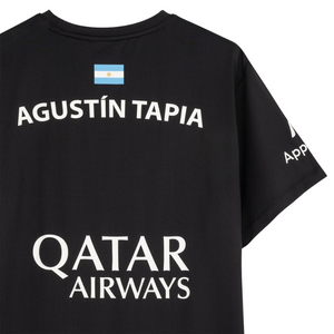 T-shirt Nox Replica Agustin Tapia AT10 Noir 2025 - Esprit Padel Shop