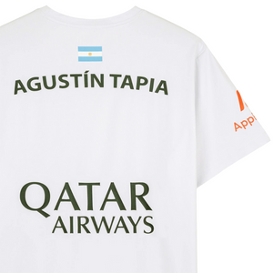 T-shirt Nox Replica Agustin Tapia AT10 Blanc 2025 - Esprit Padel Shop