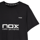 T-shirt Nox Replica Tino Libaak TL10 Noir 2025 - Esprit Padel Shop