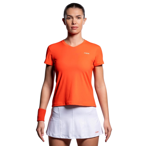 T-shirt Nox Team Rouge Femme - Esprit Padel Shop