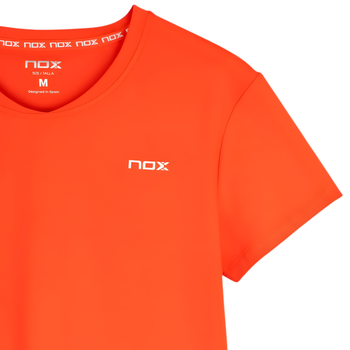T-shirt Nox Team Rouge Femme - Esprit Padel Shop