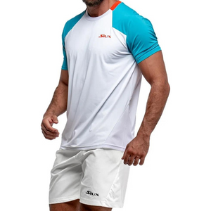 T-shirt Siux Diablo Sanyo FW24 Blanc - Esprit Padel Shop