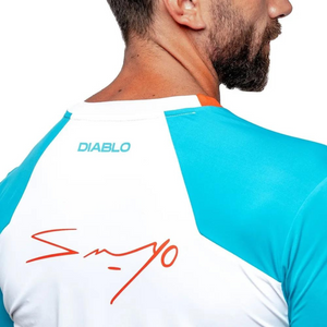 T-shirt Siux Diablo Sanyo FW24 Blanc - Esprit Padel Shop