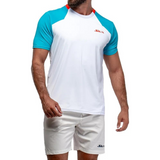 T-shirt Siux Diablo Sanyo FW24 Blanc - Esprit Padel Shop