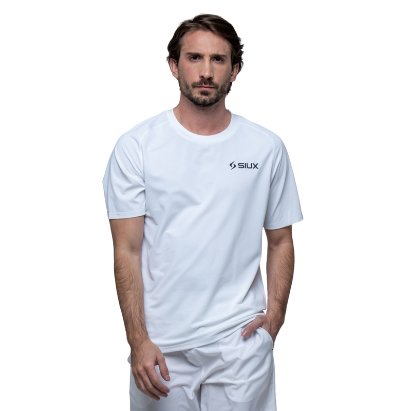 T-shirt Siux Match Blanc - Esprit Padel Shop