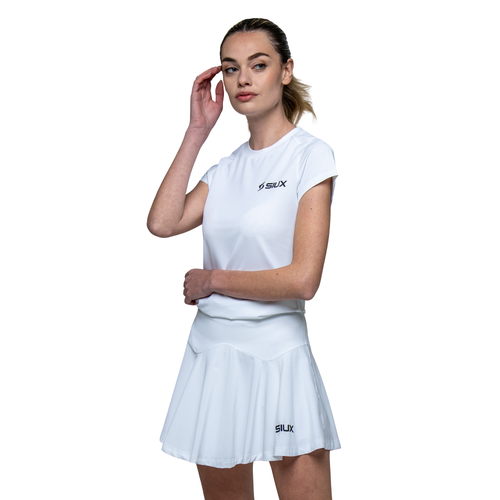 T-shirt Siux Match Blanc Femme - Esprit Padel Shop
