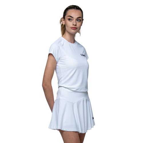 T-shirt Siux Match Blanc Femme - Esprit Padel Shop