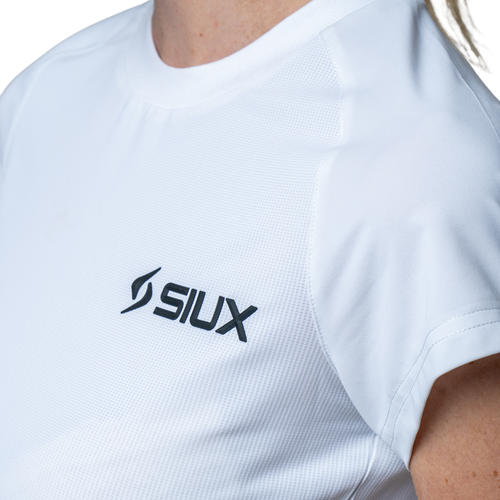 T-shirt Siux Match Blanc Femme - Esprit Padel Shop